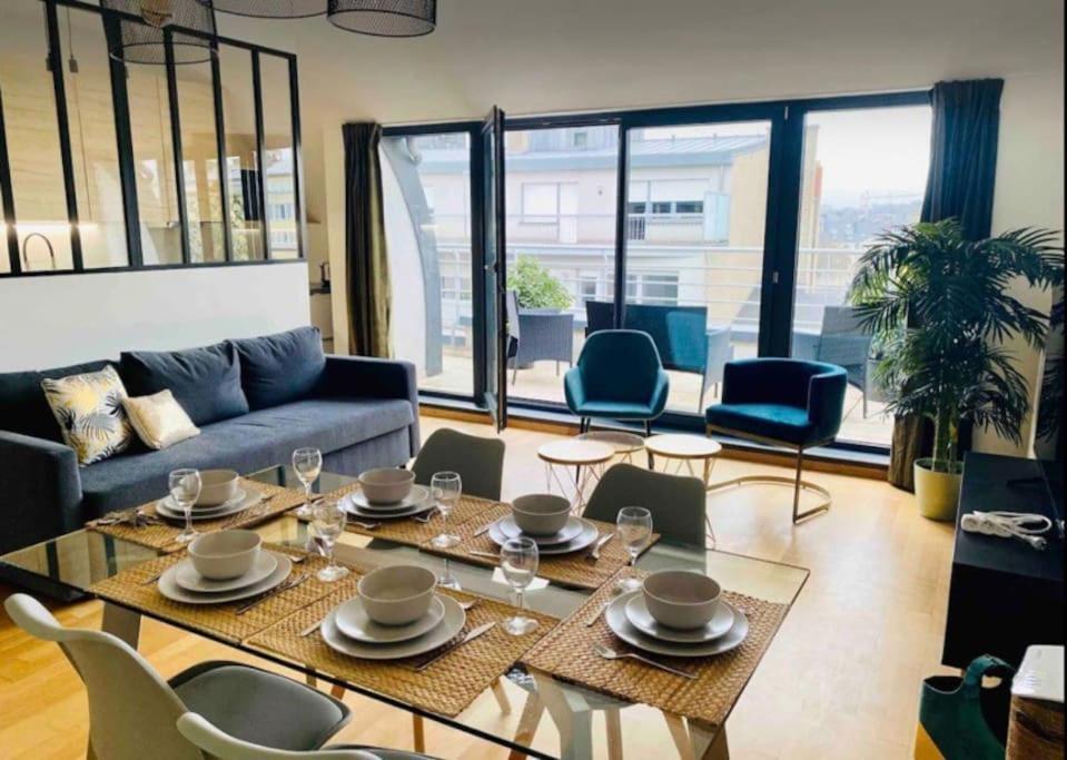 Penthouse 2 Bedrooms In Center Witth Terrace & Parking- 51 Apartment